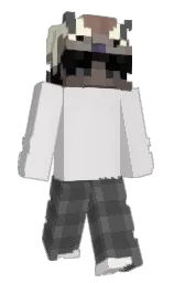Alniid's Minecraft skin wearing the Migrator cape