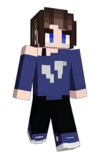 Front of CorbeauSauvage's skin