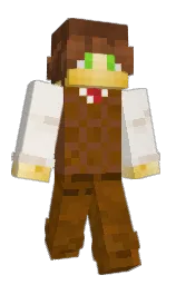 GalaticGoose's Minecraft skin wearing the Hero cape