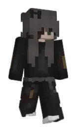 cod gray and black Minecraft skin — Slim model