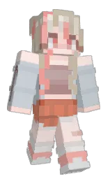 loblolly and cinderella Minecraft skin — Slim model — first worn by Orleena