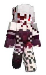 linen and lily Minecraft skin — Slim model — first worn by C_in_Sha_ya