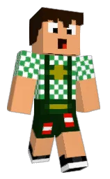 Chostjoni's Minecraft skin wearing the Migrator cape