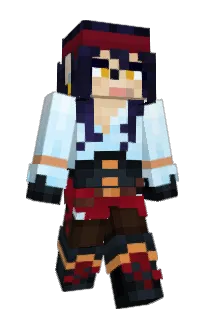 Front of MizukiMirai's skin
