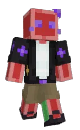 well read and new york pink Minecraft skin — Classic model