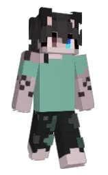 Slim Minecraft skin