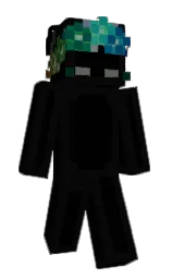 cod gray and black Minecraft skin — Slim model — first worn by Downtown_2382