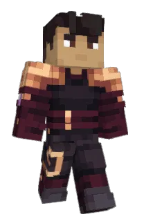 Front of Rythew's skin