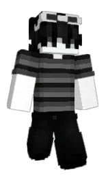 tutu and black Minecraft skin — Classic model — first worn by JiroJoker