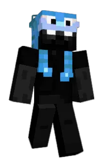 Front of Garff's skin