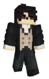 woodsmoke and shark Minecraft skin — Slim model — first worn by FengBaoXiong