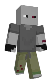 Front of Crifter's skin