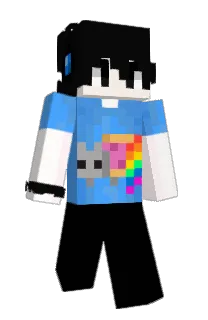 Front of knalde's skin