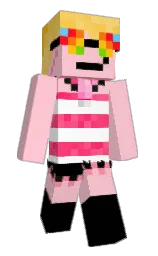 Slim Minecraft skin