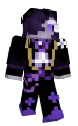 Aqueee's Minecraft skin wearing the Common cape