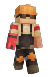 Front of Minecraft skin