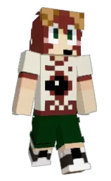 iCamaroon's Minecraft skin wearing the Pan cape