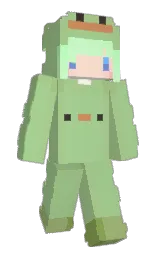 black and pine glade Minecraft skin — Slim model