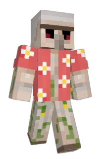 Front of Gerlem's skin