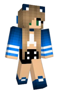 Front of Sadle's skin
