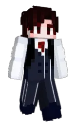 mirage and graphite Minecraft skin — Slim model