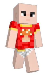 Front of Minecraft skin