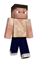 black rock and black pearl Minecraft skin — Slim model