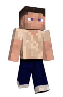 Front of Minecraft skin