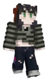 Slim Minecraft skin