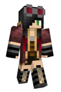 fcwolfgirl Minecraft avatar full body
