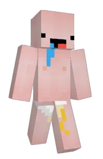 Front of Minecraft skin