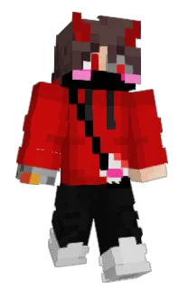 Front of D3monser's skin
