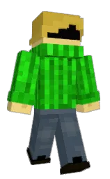 river bed and old gold Minecraft skin — Classic model
