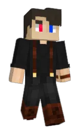 ArsneLupin's Minecraft skin wearing the Purple Heart cape