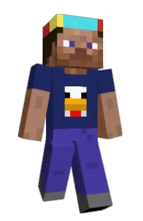 Front of Purpledisback's skin