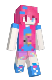 Front of Applie's skin