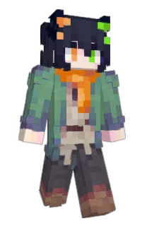 Front of Minecraft skin