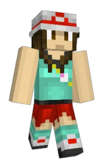 Front of Allistear's skin