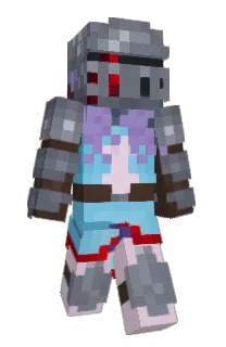 Front of Nexolin's skin