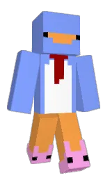 MrAxolotl's Minecraft skin wearing the Cherry Blossom cape