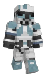 Necrossis's Minecraft skin wearing the Aurora cape