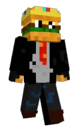 BuRgEr__kid's Minecraft skin wearing the Pan cape