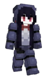 gun powder and comet Minecraft skin — Slim model — first worn by Malicious