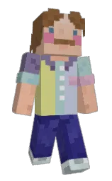 Slim Minecraft skin