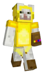 quill gray and west coast Minecraft skin — Classic model