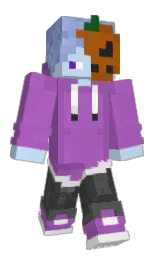 wisteria and amethyst Minecraft skin — Classic model
