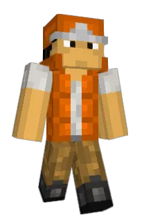 Front of Minecraft skin