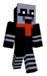 black and manatee Minecraft skin — Classic model
