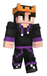 Krownixian's Minecraft skin wearing the Migrator cape