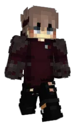 Berzyker's Minecraft skin wearing the Migrator cape